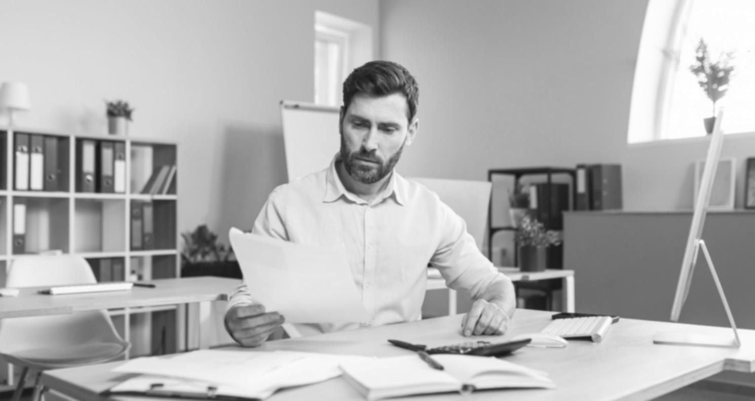 Financial planning workspace showing structured approach to money management